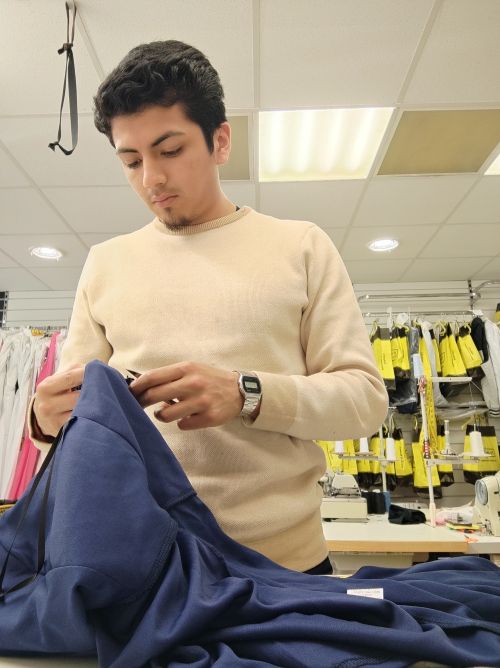 Esteban en la empresa