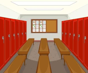 Acceso a los vestuarios Acceso a los vestuarios