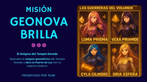 Geonova Brilla: Innovación educativa en geometría Geonova Brilla: Innovación educativa en geometría