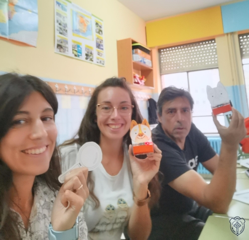 Los profes de Primaria a tope con "Digicraft" Los profes de Primaria a tope con "Digicraft"