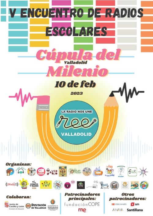 Radio Micaela en "V Encuentro de Radios Escolares" de Valladolid 