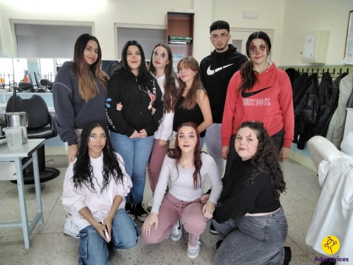 Maquillajes de Halloween en 2º de CFG Básico Maquillajes de Halloween en 2º de CFG Básico