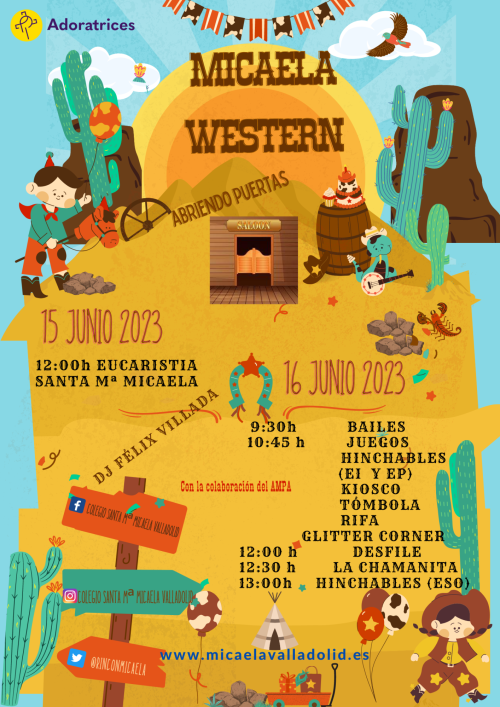 ¡Llega Micaela Western! ¡Llega Micaela Western!